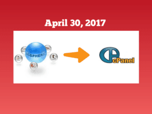 Hsphere is Dying april 30, 2017