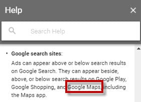 Google help incorrect