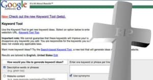 Old Google Keyword Tool RIP