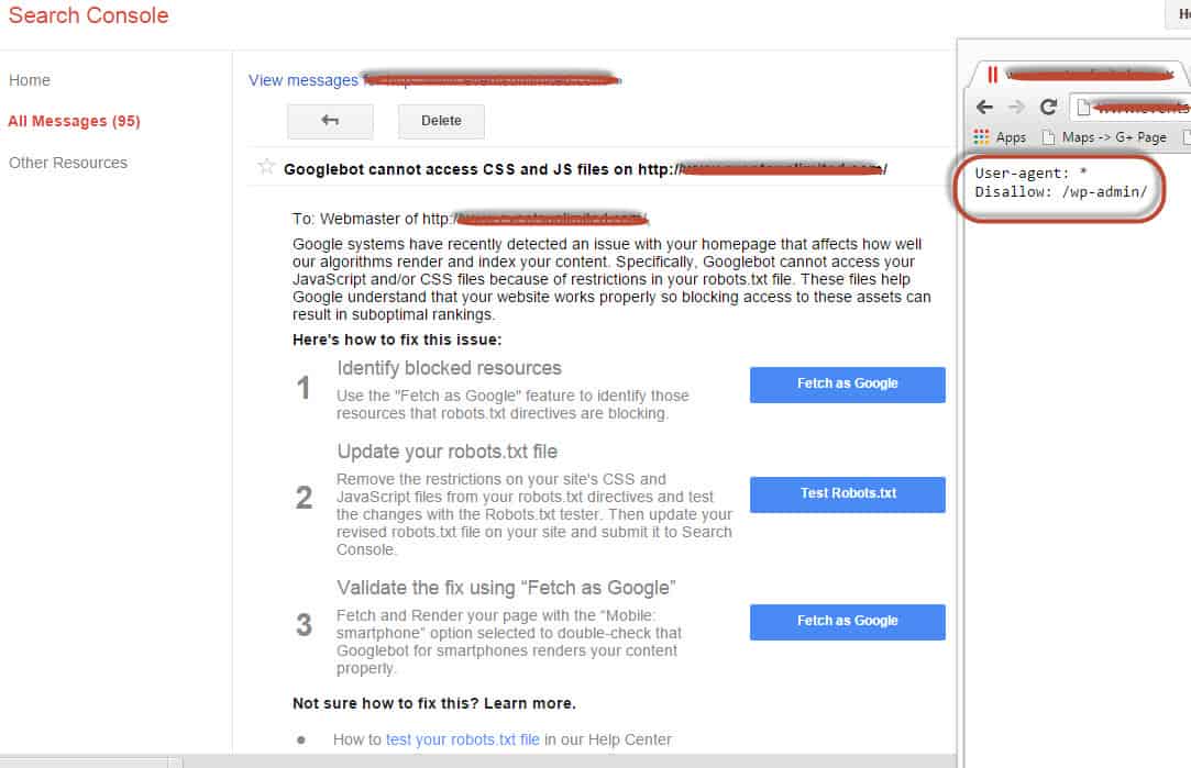 Googlebot cannot access