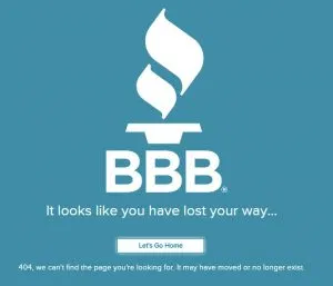 BBB 404 image reading 