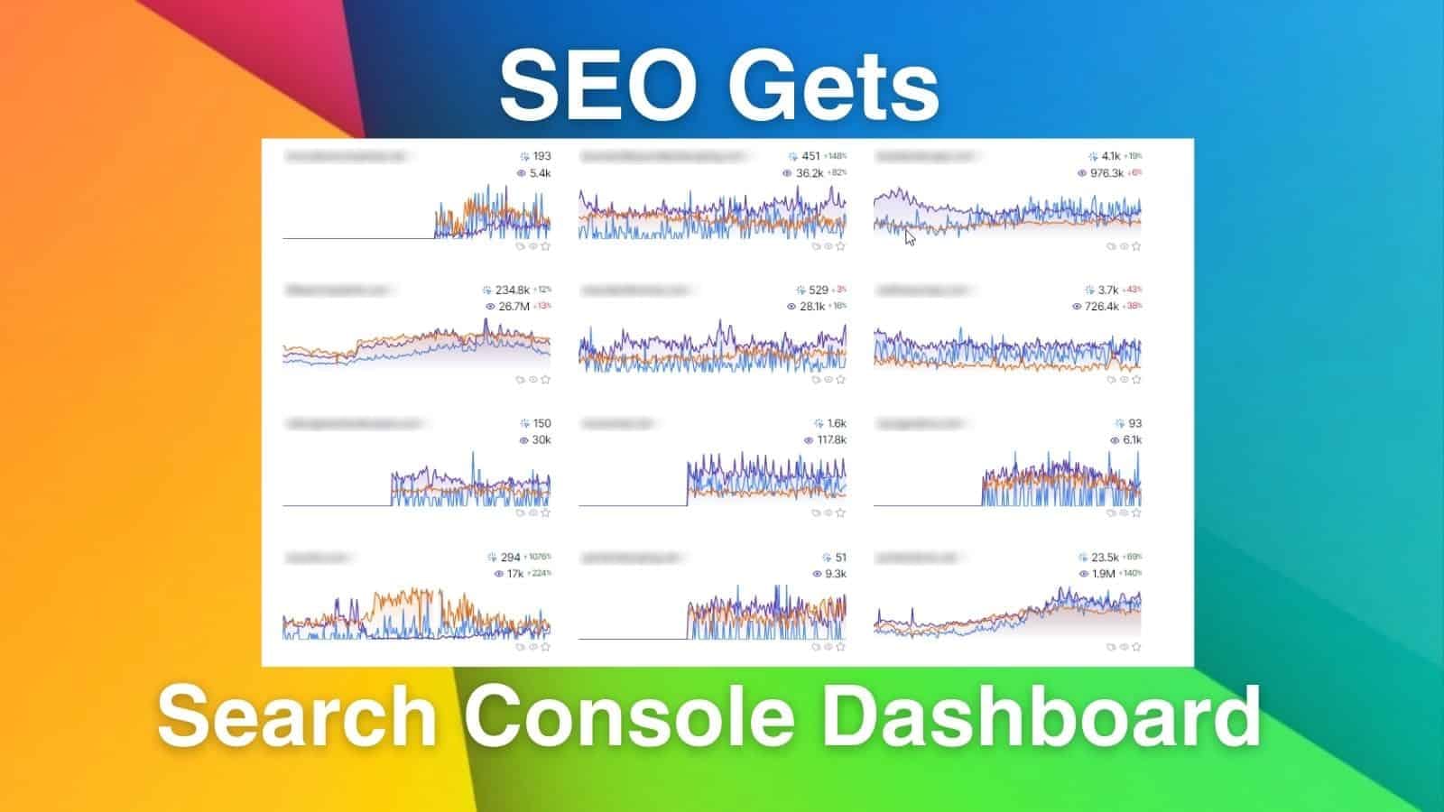 Search Console Dashboard – SEO Gets Review