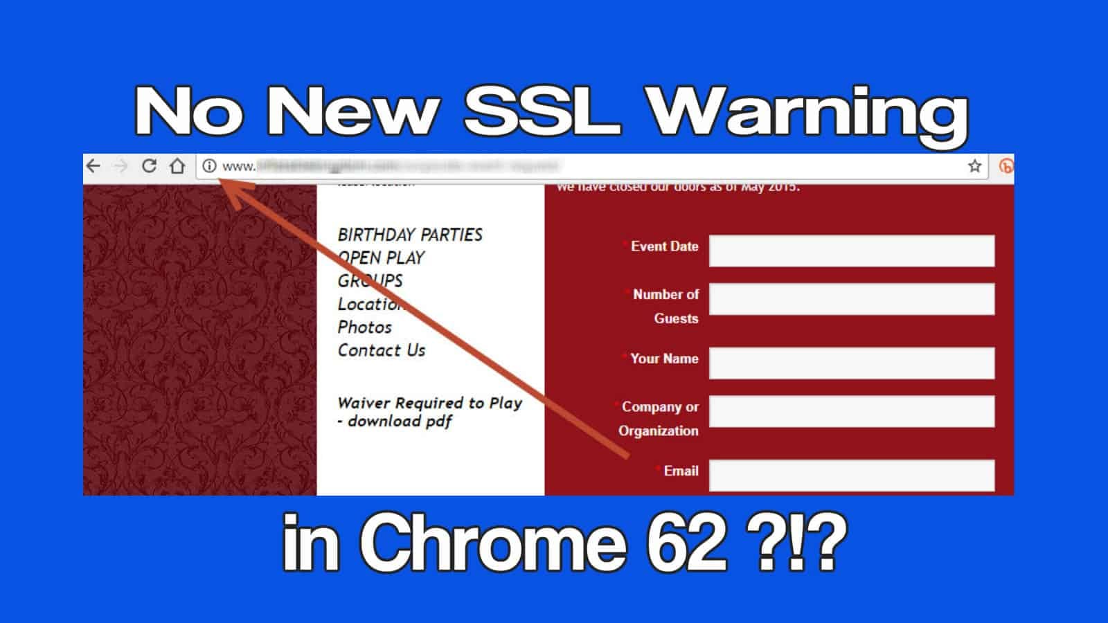 No New SSL Warning in Chrome 62?
