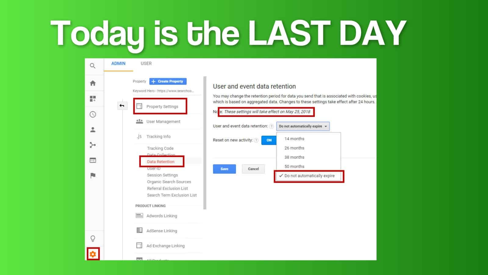 Change Your Google Analytics Today – Or Else!